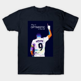 Quotes Karim Benzema Wpap Art T-Shirt